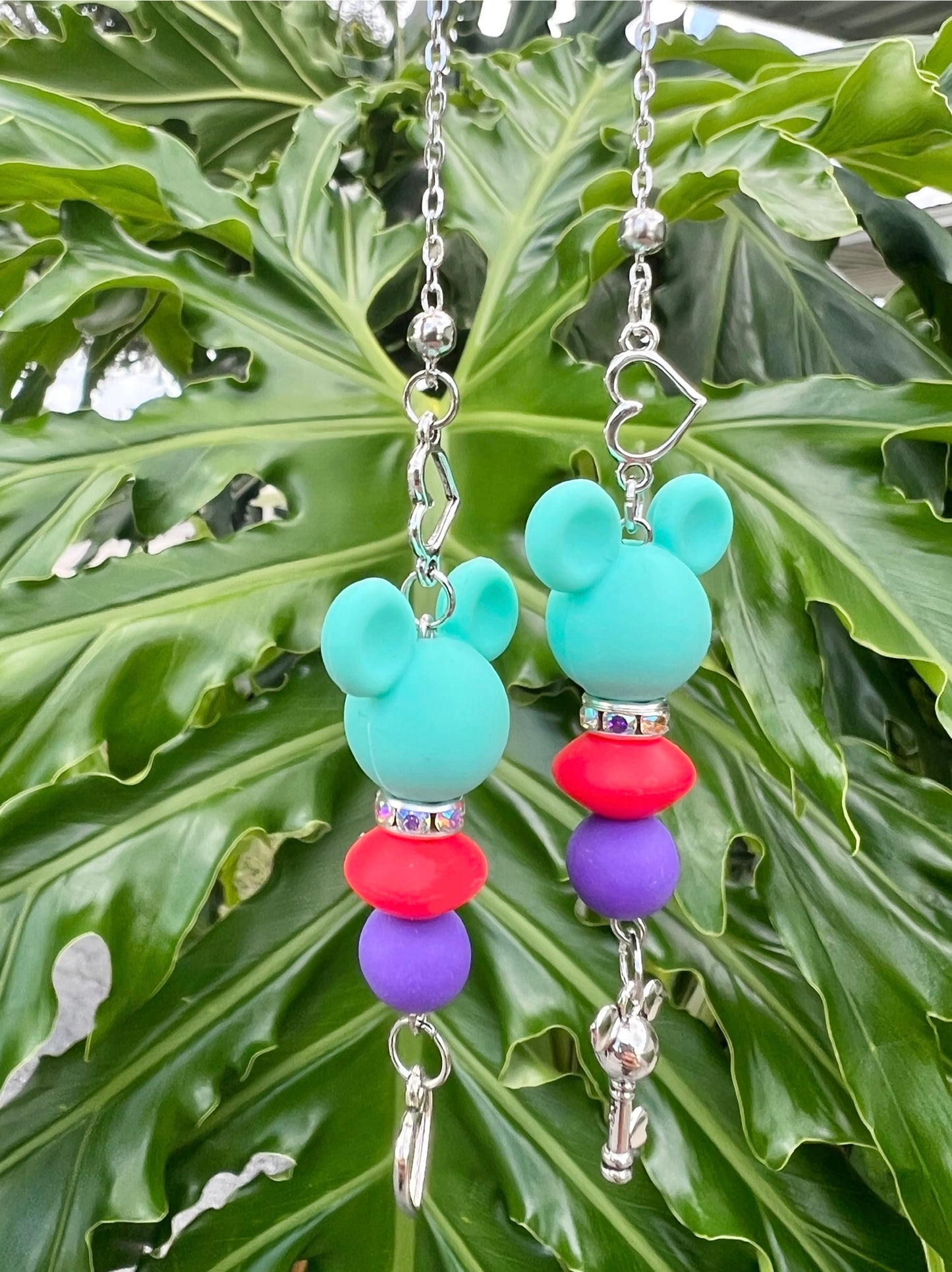 Princess themed Mouse rear view mirror charms