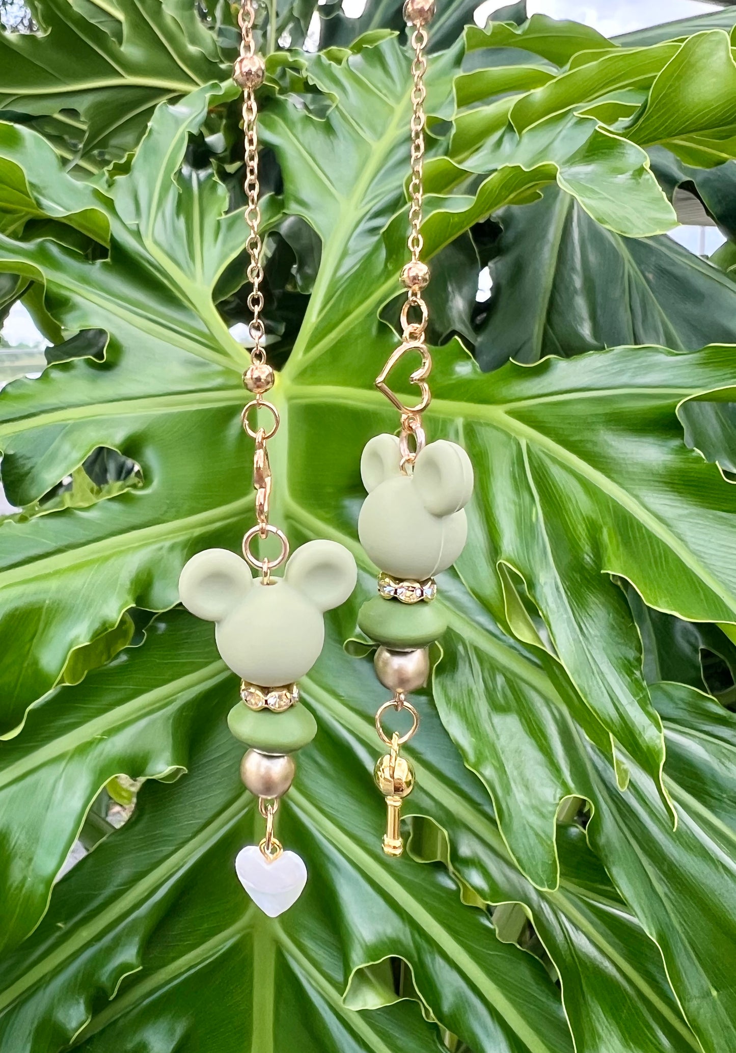 Princess themed Mouse rear view mirror charms