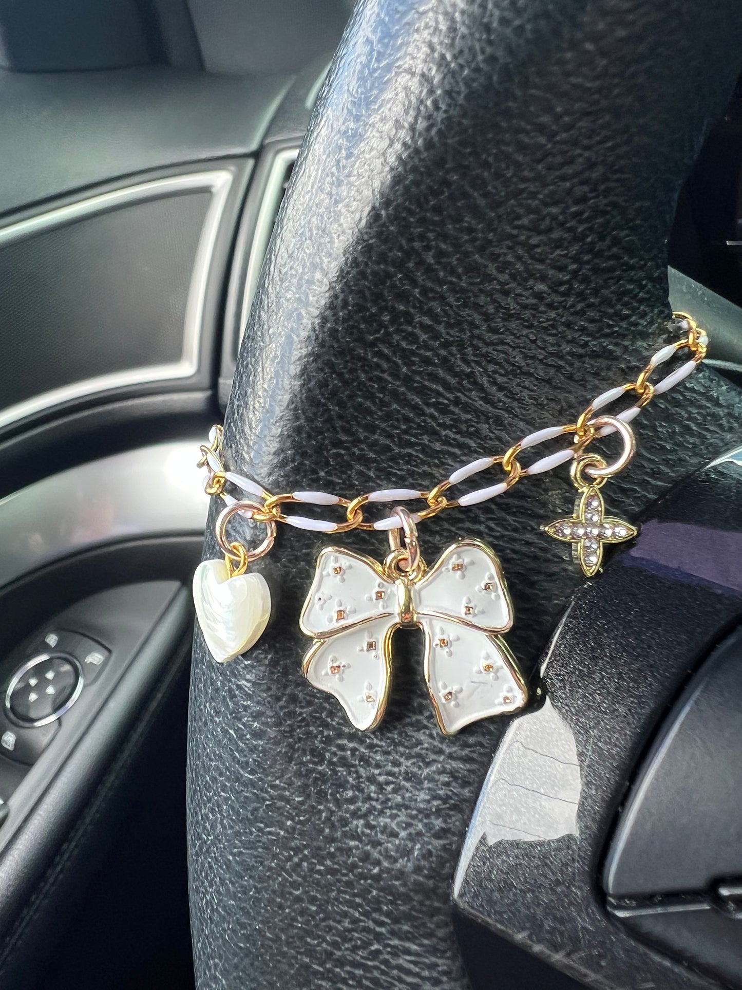 Steering Wheel Car Charm